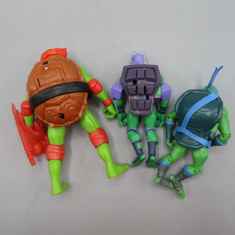 Rise of the Teenage Mutant Ninja Turtles Donatello  Leonardo Raphael  Figure Lot